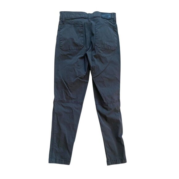 Lucky Brand Womens Smoke Gray The Cargo‎ Skinny Pants Size 2 Lightweight Pockets - Picture 3 of 9